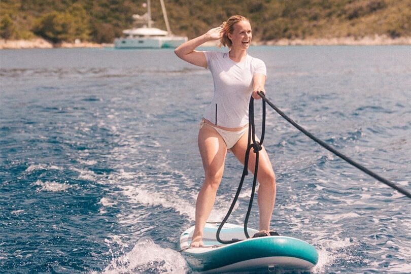 Combination of active and relaxing vacation