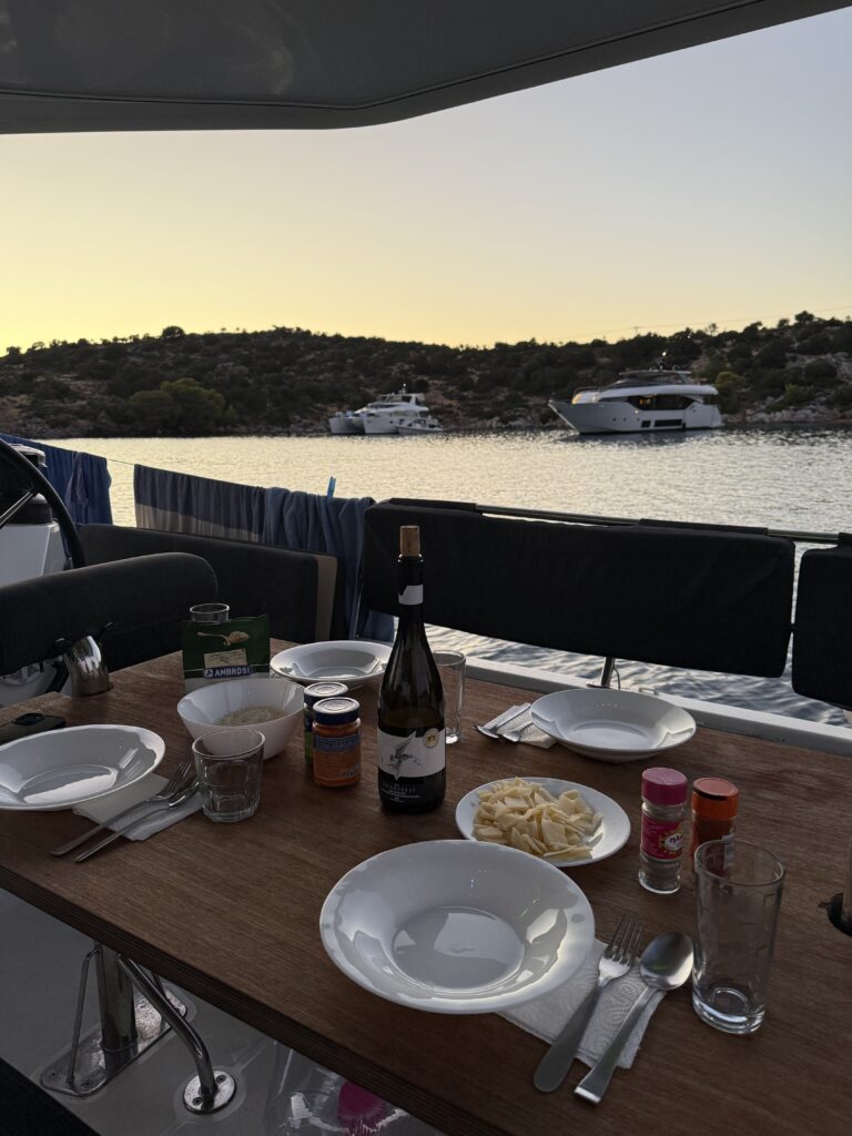 Verpflegung auf dem Segeltörn